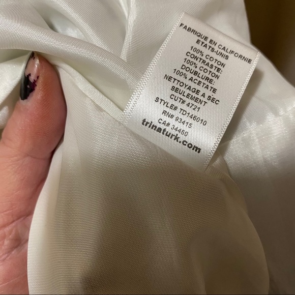 Zola' Print Cotton Fit & Flare Dress By TRINA TURK - Picture 16 of 16